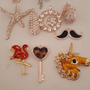 Lot of 12 necklace pendants